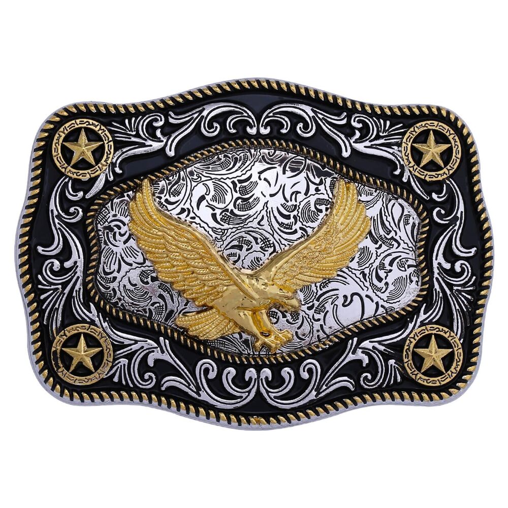 9585 Belt Buckle Western Cowboy Vintage Rodeo Eagle Belt Buckles